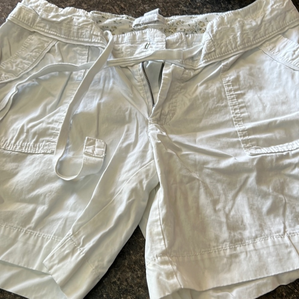 Charlotte Russe white shorts.  Size 11.